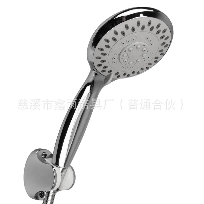 

European Style American-Style Handheld Sprinkler Five-Speed Multi-functional with Switch Feature ABS Electroplated Nozzle Shower