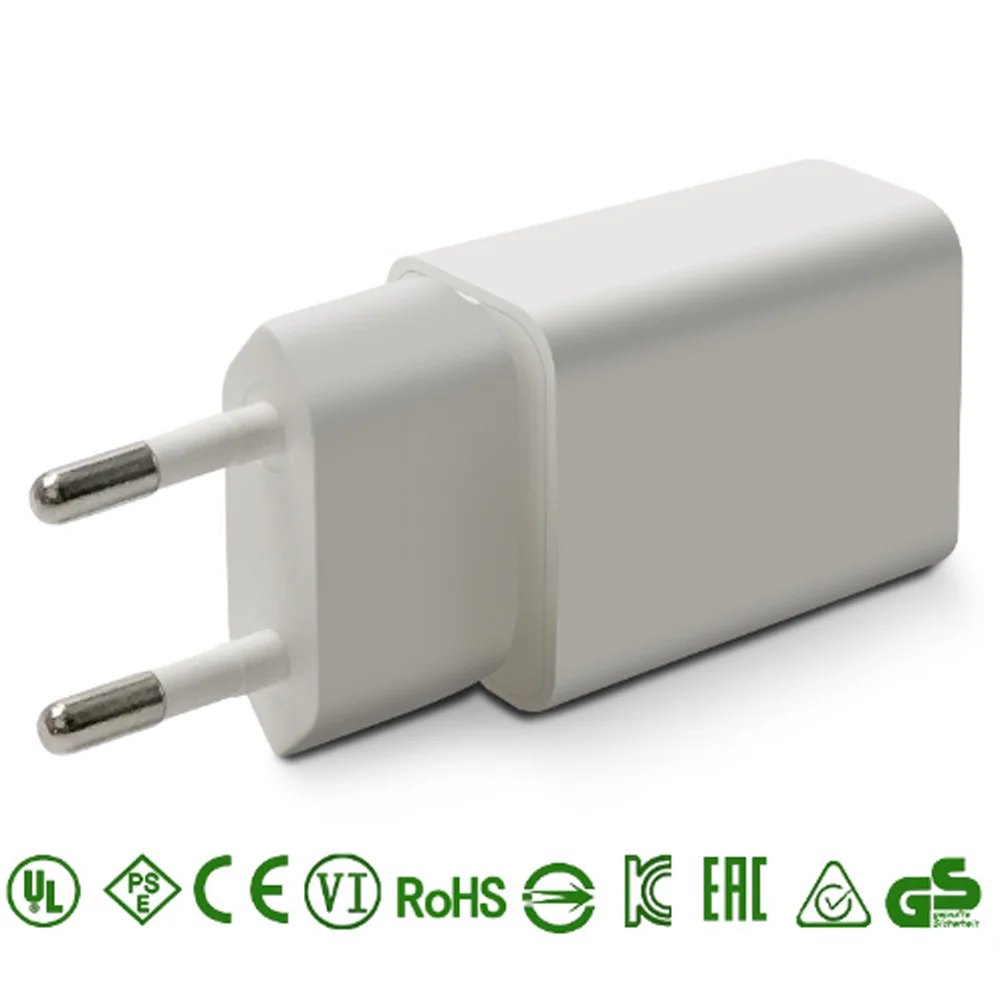 10pcs 5V 1A 2A 2.4A Charge Fast Mobile Phone Charger EU Plug Wall USB Charger Adapter