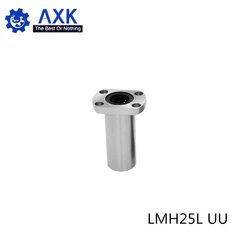 Бесплатная доставка LMH25LUU 25 мм Длинный фланцевый линейный подшипник CNC линейная