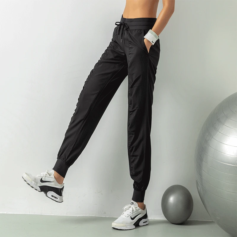 Весенние спортивные брюки 2020 женские повседневные султанки для бега свободные