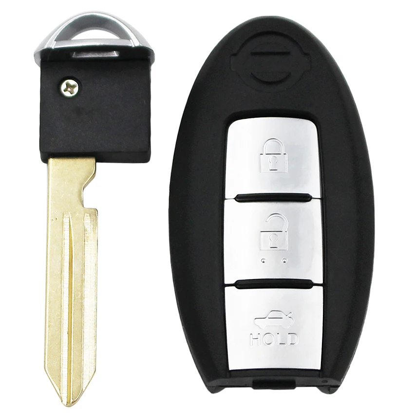 3 кнопки смарт-пульт дистанционного ключа чехол для Nissan Altima Maxima Sentra