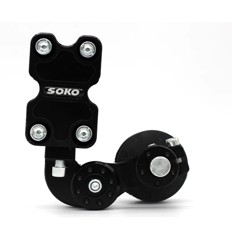 

Black Universal Portable Durable Motorcycle Aluminum Adjuster Chain Tensioner Roller Motorcycle /Chopper ATV Accessories