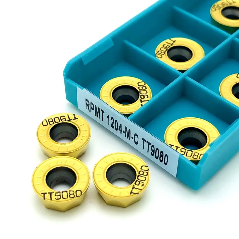 

Tungsten Carbide RPMT1204M C TT9080 Carbide Tool Metal Turning Tools CNC Machine Tool Milling Tool Lathe Tool Metal Turning Tool