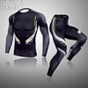 Homme sous-vêtement thermique ensemble MMA tactique Fitness leggings base Compression sport costume sous-vêtement longs Johns hommes vêtements marque ► Photo 3/6