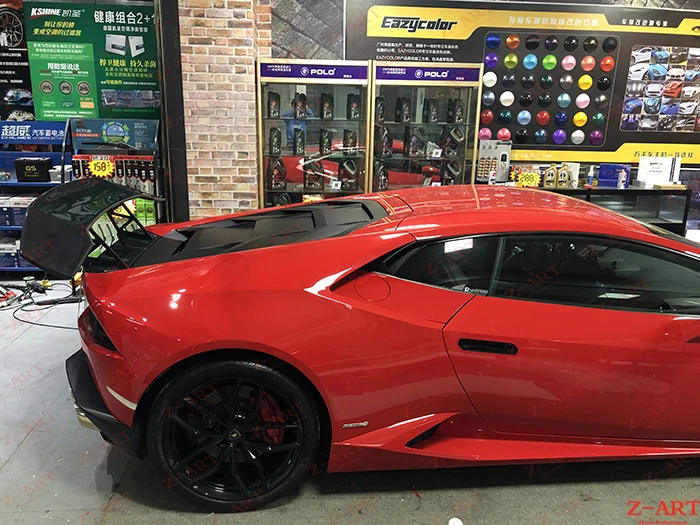 Z-ART для Lamborghini Huracan, задний спойлер из углеродного волокна, заднее крыло из углеродного волокна для Lamboghini LP610 LP600 LP580, задний комплект крыла