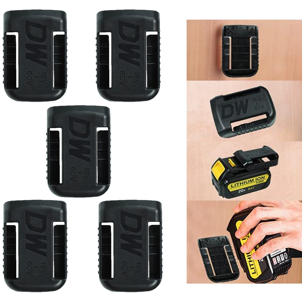 

Держатель аккумулятора Dewalt 18 в 20 в 60 в, 2/5/10 шт.