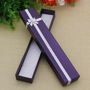 

12pcs Bowknot Jewelry Box For Earrings Necklace Paper Box Xmas Gift Box Holder