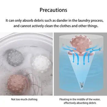 

Float Filter Bag Decontamination Laundry Ball Washing Machine Filter Hair Remover