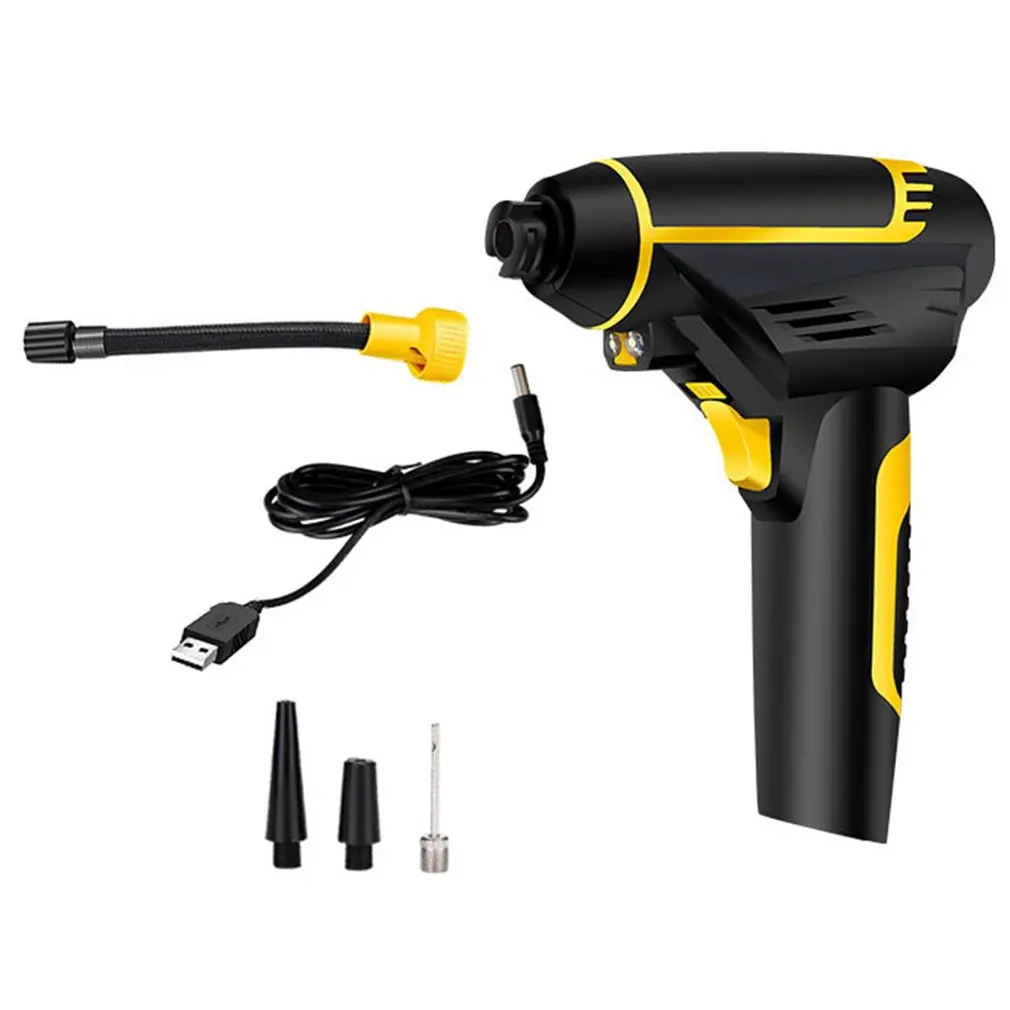 

Digital Led Smart Car Air Compressor Pump Portable Handheld Car Tire Inflator Electric Air Pump Repair Tool Accessories