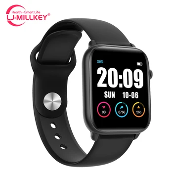 

Men Women Smart Watch Body Temperature Measurement Heart Rate Monitor Fitness Tracker for Phone MK009