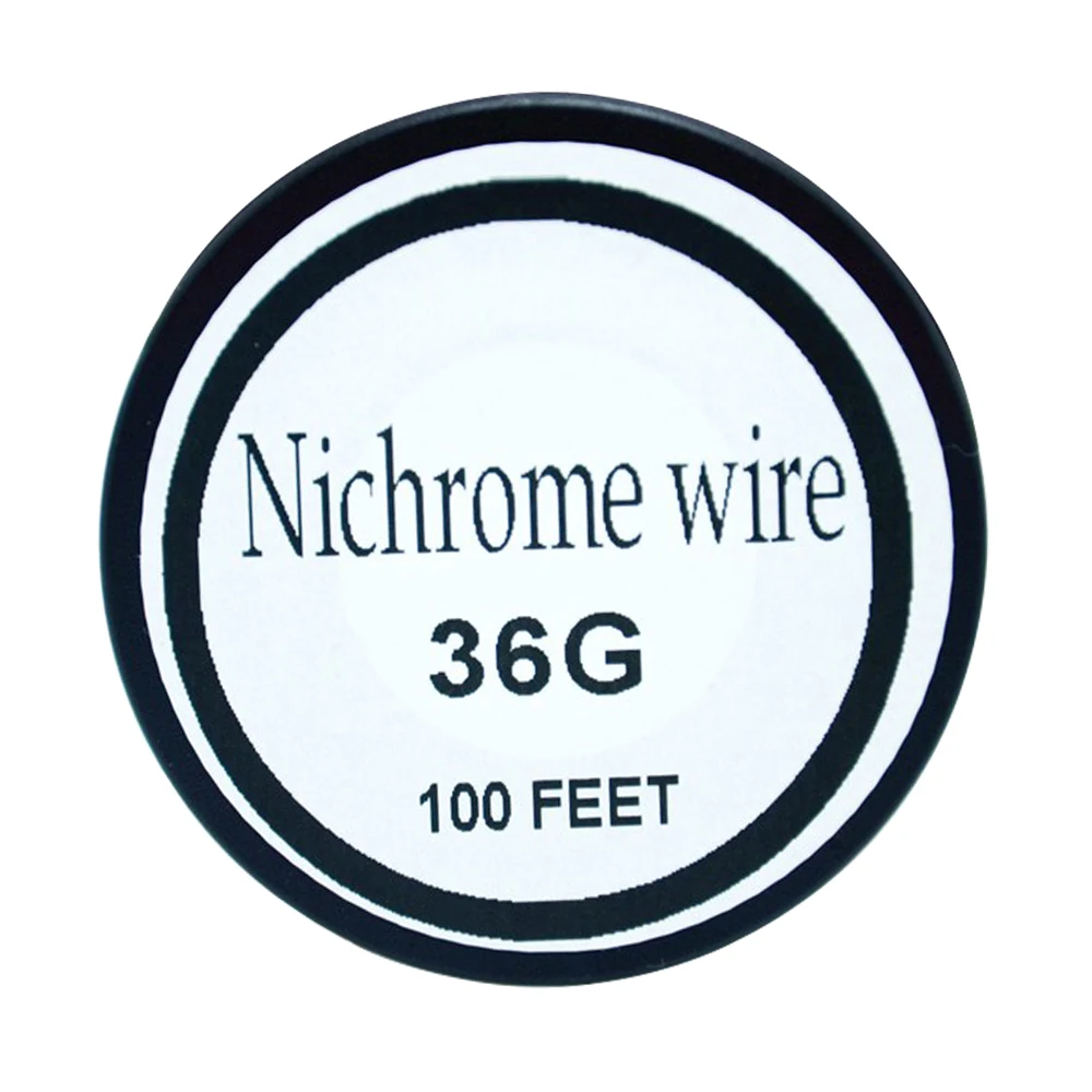 1 шт./30 метров Cantal wire 36 Калибр 100 футов 0 мм нихромовый провод резистор