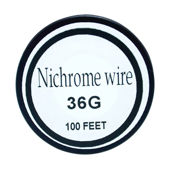 

1PCS/30meters Cantal wire 36 Gauge 100 FT 0.1mm Nichrome wire Resistance Resistor AWG Heating wire Resistance wire