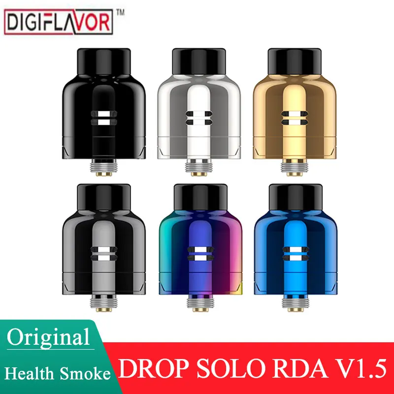 Атомайзер для электронной сигареты Digiflavor DROP SOLO RDA V1.5 22 мм | Электроника