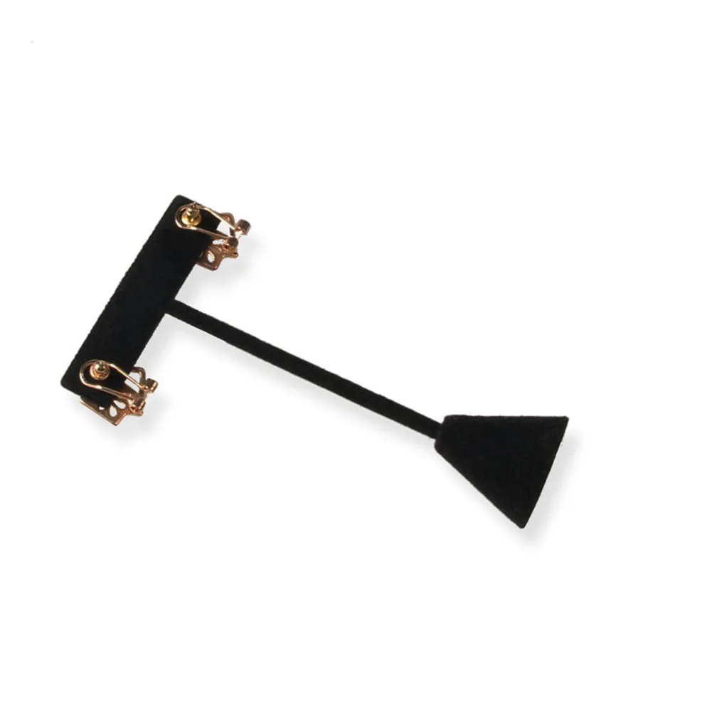 Счетчик-Организатор выставки дома T Форма витринные Подставки Для Ювелирных Изделий Бархатные шпильки Висячие Держатель с орнаментом подставка для серег