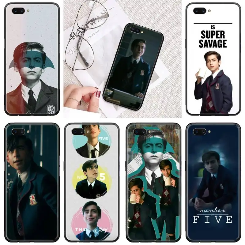 Чехол для телефона с зонтом Академия Aidan Gallagher OPPO R9 R11 R15 R17 RENO Realme S PLUS Ordinary 2z 3 5 C2