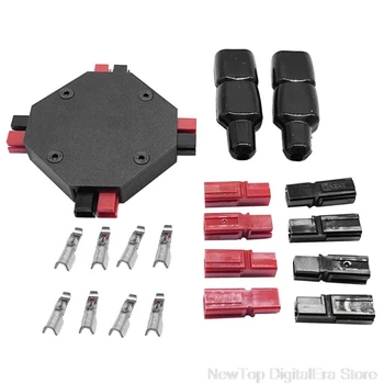 

PowerPole Power Splitter 4-CH Power Supply Distributor for HAM Radio Kit Ju27 20 Dropship