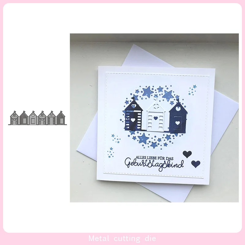 

City Border Lace Metal Cutting Dies for DIY Scrapbooking Photo Album Decorative Embossing Paper Card Crafts Die Cut 2019