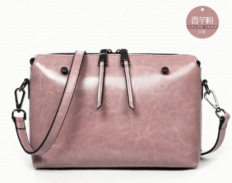 cow leather small shell women shoulder bag crossbody bags