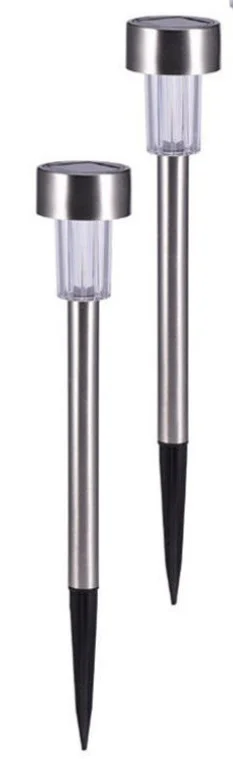 2 pcs 12 шт. светодиодный RGB Soloar свет 12 в 40 мАч Luminaria наружные декоративные солнечные садовые огни - Испускаемый цвет: 2 pcs