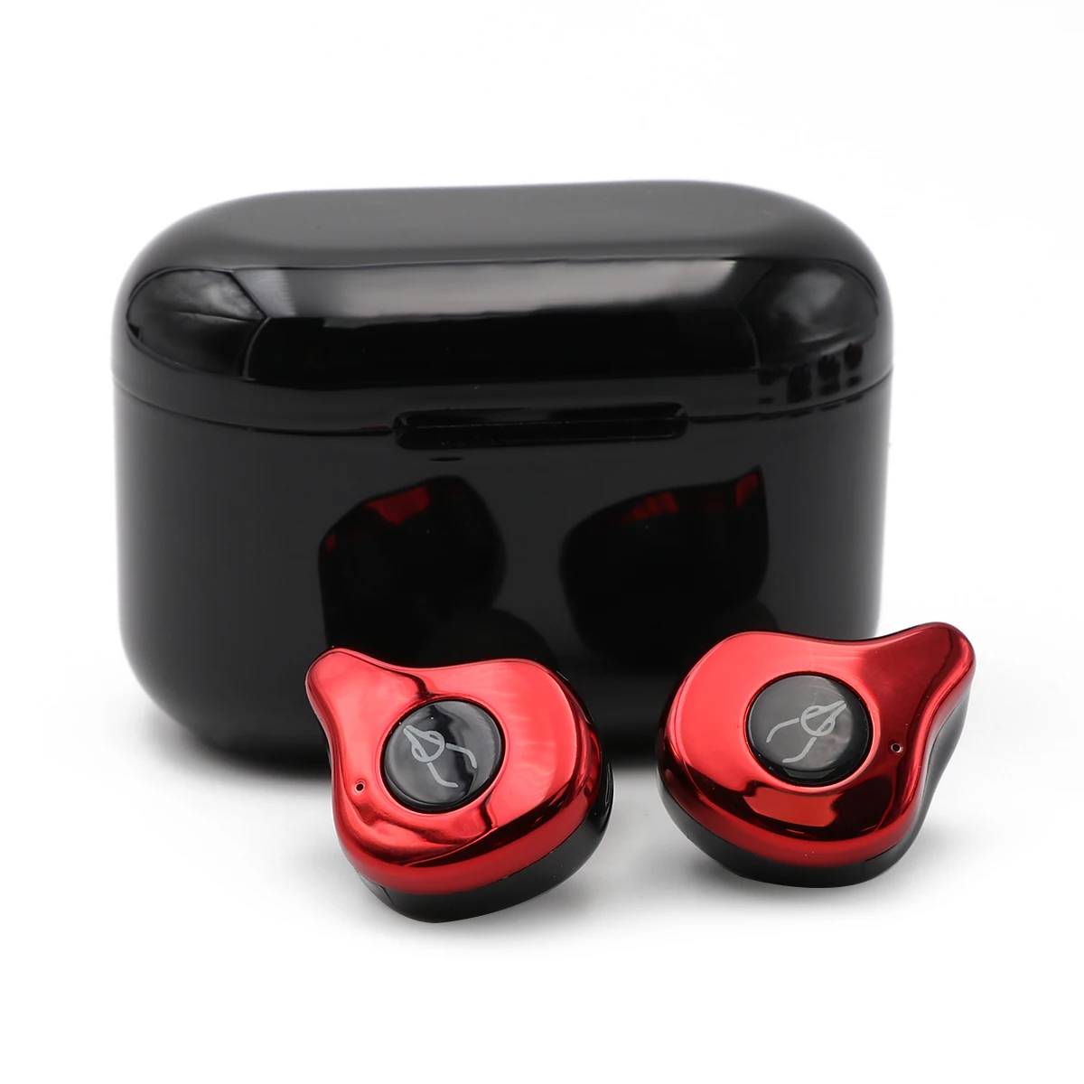 Red Sabbat E12 Ultra TWS Bluetooth 5,0 настоящие беспроводные HiFi наушники, наушники с шумоподавлением от пота - Цвет: Red