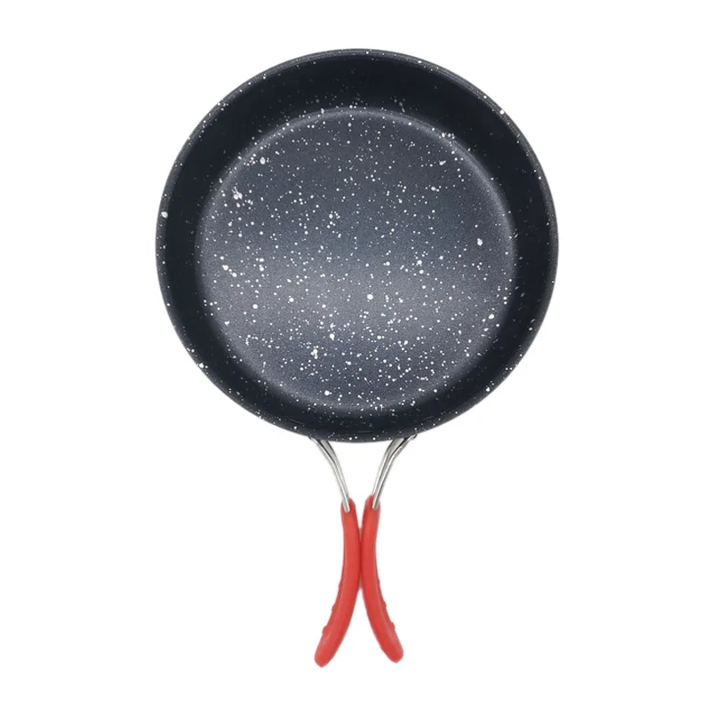 

Alocs Thicken Stone Non-Stick Frying Pan Multi-Purpose Pancake Steak Pan Tableware For Cooking Camping Hiking Picnic