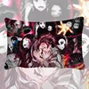Demon Slayer Pillowcase Kimetsu No Yaiba Printed Pillow Cover Anime Grils Decorative Pillowcase Customize Gift 50x30cm ► Photo 3/6