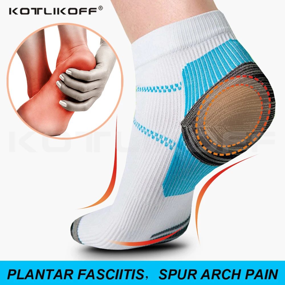 Compression Socks For Plantar Fasciitis Heel Spurs Arch Pain 1 Pairs