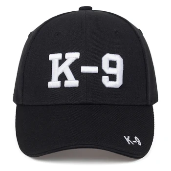 

New K-9 letter embroidery baseball cap spring and summer cotton 100% caps men and women fashion hip hop hat outdoor sun hats