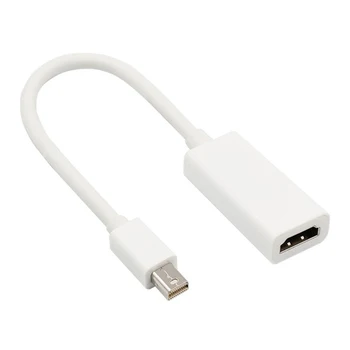 

Computer Stable High Definition Mini Display Port Easy Use Connectors DP To HDMI Adapter Cable Home Office Line Practical