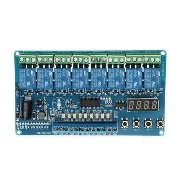 

DC 8V to 36V Industrial Grade 8 Channel Multi-Function Relay Module Wide Voltage