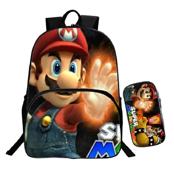 

Anime brother girl boy backpack children backpack 3D printed children backpack game backpack