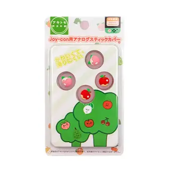 

4 Pcs Fruit Themed Thumb Grip Cap for Switch Lite Stereo Silicone Rocker Cap R91A