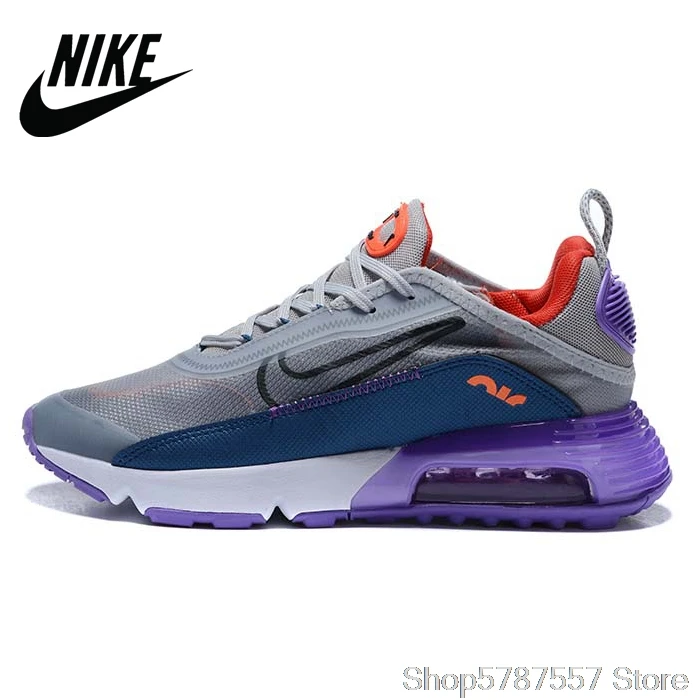 Nike Air Max Vapormax 2090 Сетка Пряжа Мужская обувь серый синий фиолетовый оранжевый Размер