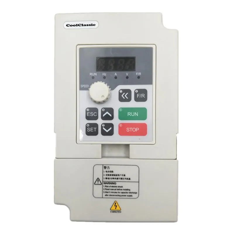 Частотный преобразователь VFD 1.5 кВт/2.2 кВт/4 кВт CoolClassic инвертор ZW AT = XSY AT1 3P 220 В