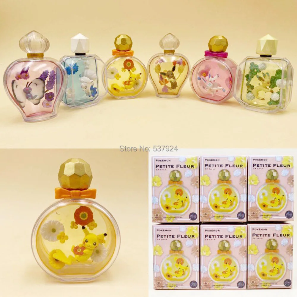 New 6pcs Per Bot Pika Alo Vul But Lea Syl Me Pic Dra Umb 8 5x6cm Pvc Action Figure Action Figures Aliexpress