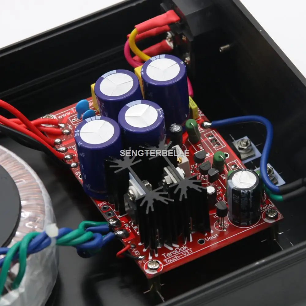 Finished Teradak DC Adapter Linear Power Supply DC12V @ 5A For Pathos Aurium Headphone