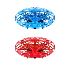 Горячая ручной вертолет мини-Квадрокоптер, Дрон НЛО анти-столкновения летающий самолет для детей Веселые детские игрушки