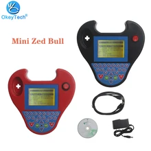OkeyTech Newe wersja V508 Super Mini ZedBull inteligentny zed-bull Key Transponder programista Auto klucz programujący kopie chipów Auto narzędzie