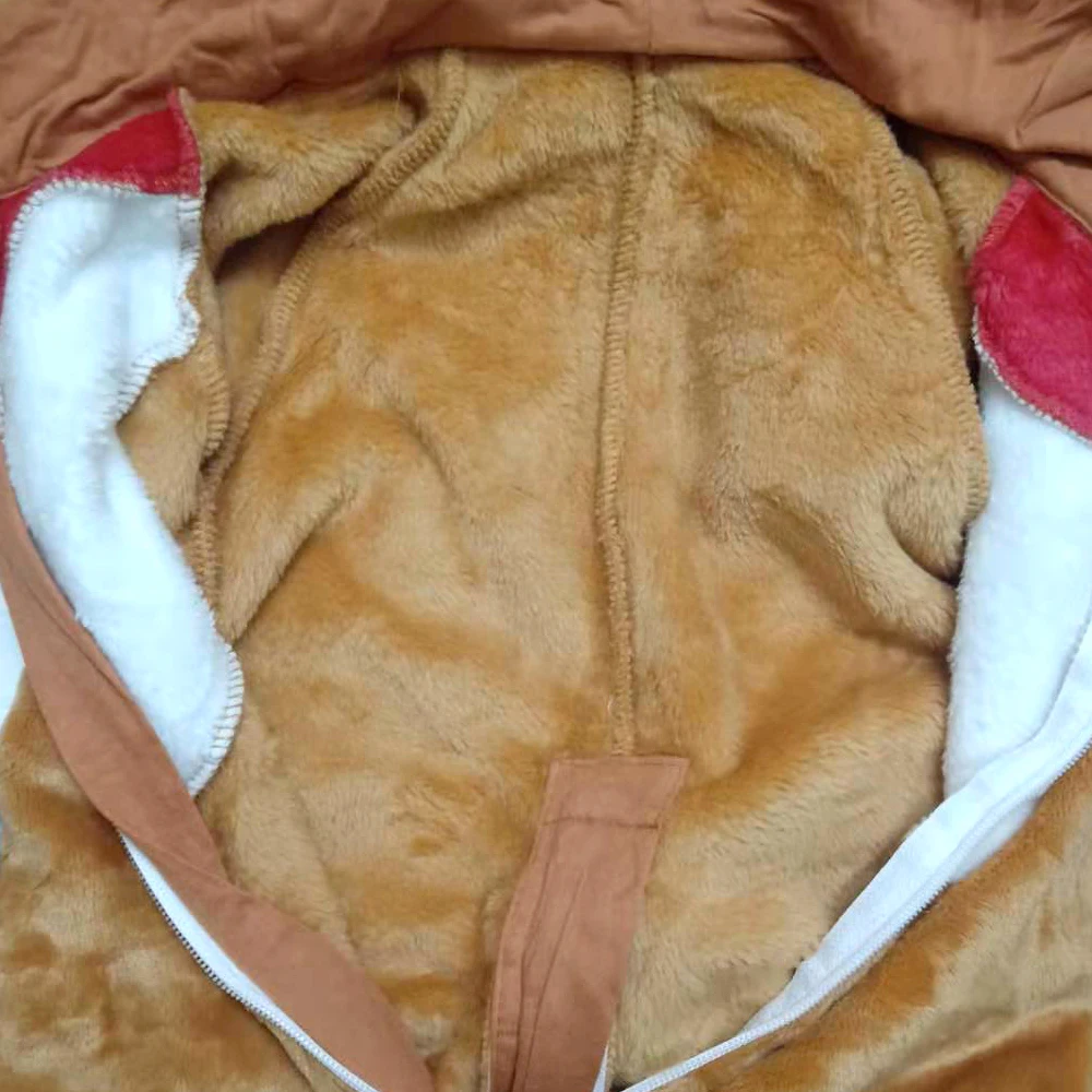 Baby Animal Big Ear Dog Kigurumi Pajamas Clothing Newborn Anime Infant Romper Onesie Cosplay Costume Outfit Hooded Jumpsuit