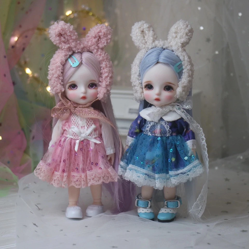 

Кукла Blyth со стеклянными глазами, шарнирное тело, модная Кукла для девочек, шарнирная кукла, полный комплект, детские игрушки для девочек, подарок на день рождения, 16 см
