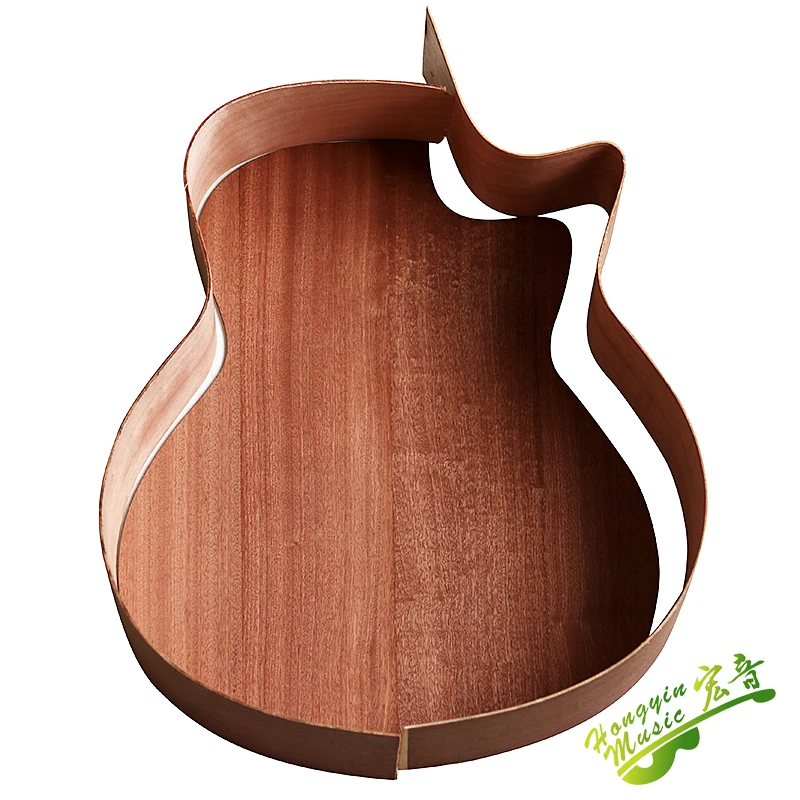 Folk para Guitarra Pacote de Acessórios para Guitarra Balão Polegadas Madeira Sólida Compensado Lateral 41 - Image 3