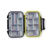12 Compartments Plastic Fishing Box Bait Two-color Fishing Tackle Boxes Fish Lures Hooks Storage Accessories ► Photo 2/5