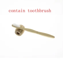 1 Набор для дома, путешествия, отеля, экологически чистый инструмент для ухода за зубами, Бамбуковая зубная щетка для взрослых, держатель, инструмент с щеткой