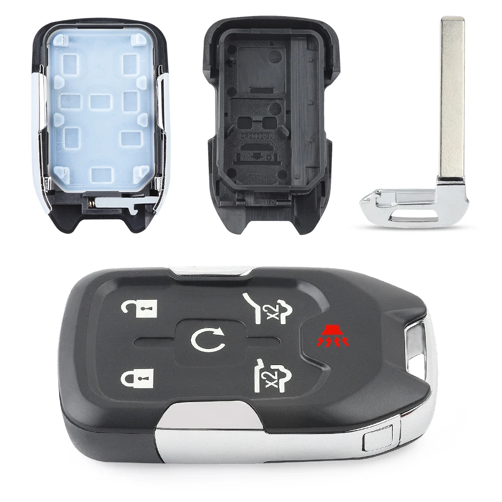 KEYECU-2pcs-for-Chevrolet-Suburban-Tahoe-for-GMC-Yukon-XL-Denali-2015-2016-2017-2018-2019