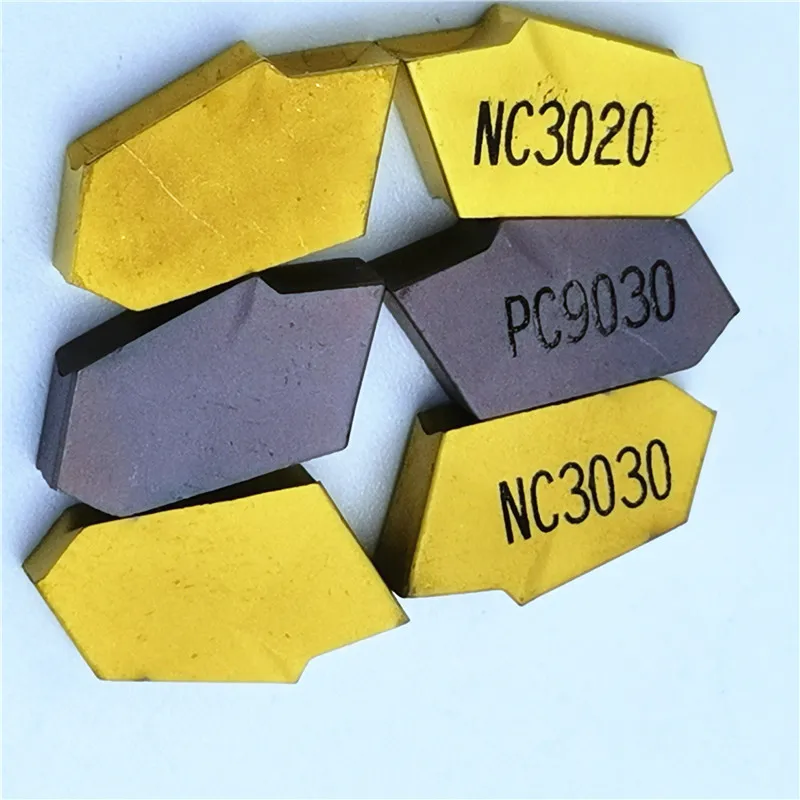 Карбид вольфрама SP400 NC3020 PC9030 NC3030 рифленая карбидная вставка для токарного станка резак токарный инструмент для разрезания и снятия канавок инструменты