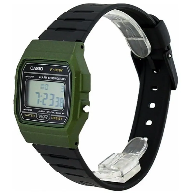 reservoir parti Undskyld mig casio'' F-91wm-3a Men's Japanese Wrist Watch With Alarm Clock, Stopwatch  And Calendar - Quartz Wristwatches - AliExpress