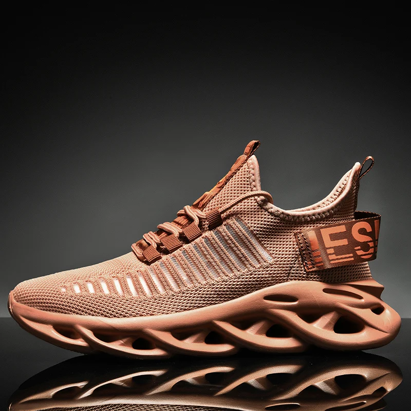 Zapatillas de deporte para hombre Casual de malla transpirable zapatillas de hombre aumento de altura zapatos de los hombres de la moda Zapatos tamaño 39-46 Masculino Adulto