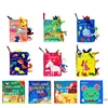 Baby Cloth Book Sound Paper Early Learning Toy Tail Cloth Book Parent-child Interactive 2