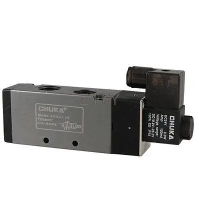 Внутренний пилот DC 24V 2 положения 5 портов электромагнитный клапан