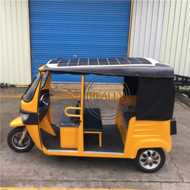 Erwachsene Elektrische Dreirad Tuk Tuk Auto Sightseeing Auto Mini Passagier  Fahrzeuge Mit Solar Panel|Food Processors| - AliExpress